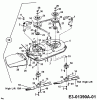 MTD C 450 D 135C450D678 (1995) Listas de piezas de repuesto y dibujos Mowing deck D (32"/81cm)