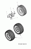 MTD RS 120/96 13D1450F600 (2007) Listas de piezas de repuesto y dibujos Front wheels 15x6