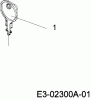 MTD 91/155 13DM453B676 (2008) Spareparts Ignition key