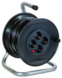 Garten Kabeltrommel 20m m. 4x Schuko