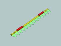 Garten Mähmesser SC ESM  71cm