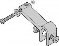Fahrrad Scheinwerferhalter f.Gepäcktr.