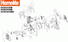 Homelite Benzin HCS3535B Ersatzteile Seite 1