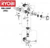 Ryobi Blasgeräte RBL26BP 26 cm³ Rückentragbares Motorgebläse Ersatzteile Seite 2