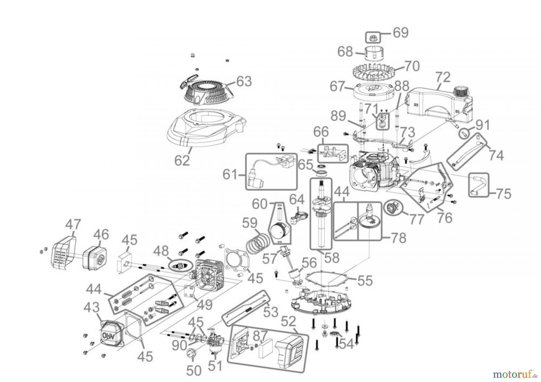  Germania RASENMÄHER POWER 41 - 05304 FSL05304-01 Seite 2
