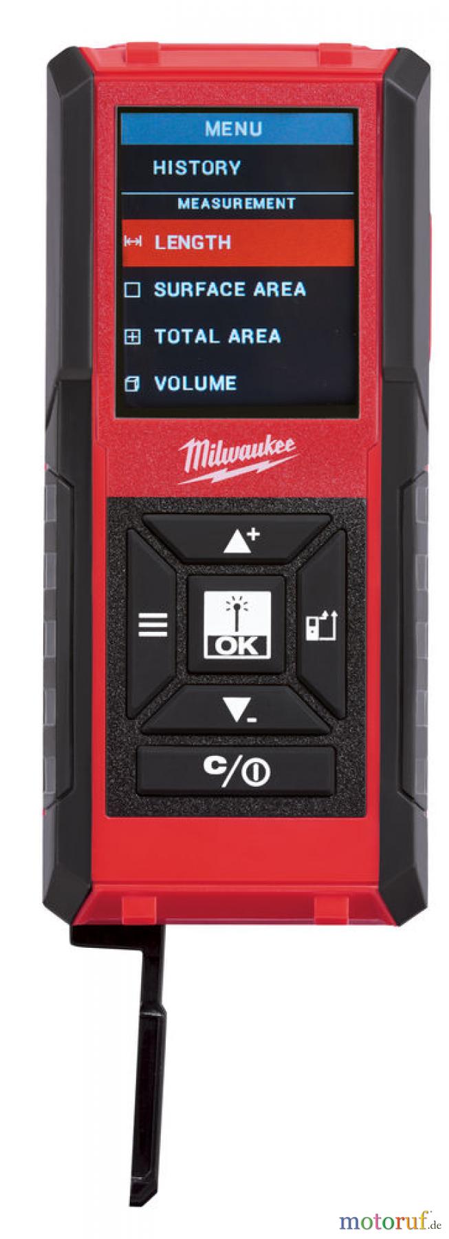  Milwaukee Akku-Geräte Test- und Messgeräte Entfernungsmesser