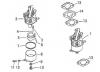 LONCIN Motoren LC154F Listas de piezas de repuesto y dibujos Vergaser
