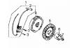 LONCIN Motoren LC154F Listas de piezas de repuesto y dibujos Schwungrad, Zündspule