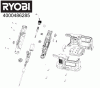 Ryobi Rotationswerkzeuge/ Multitools Listas de piezas de repuesto y dibujos RRT18 Rotationswerkzeug