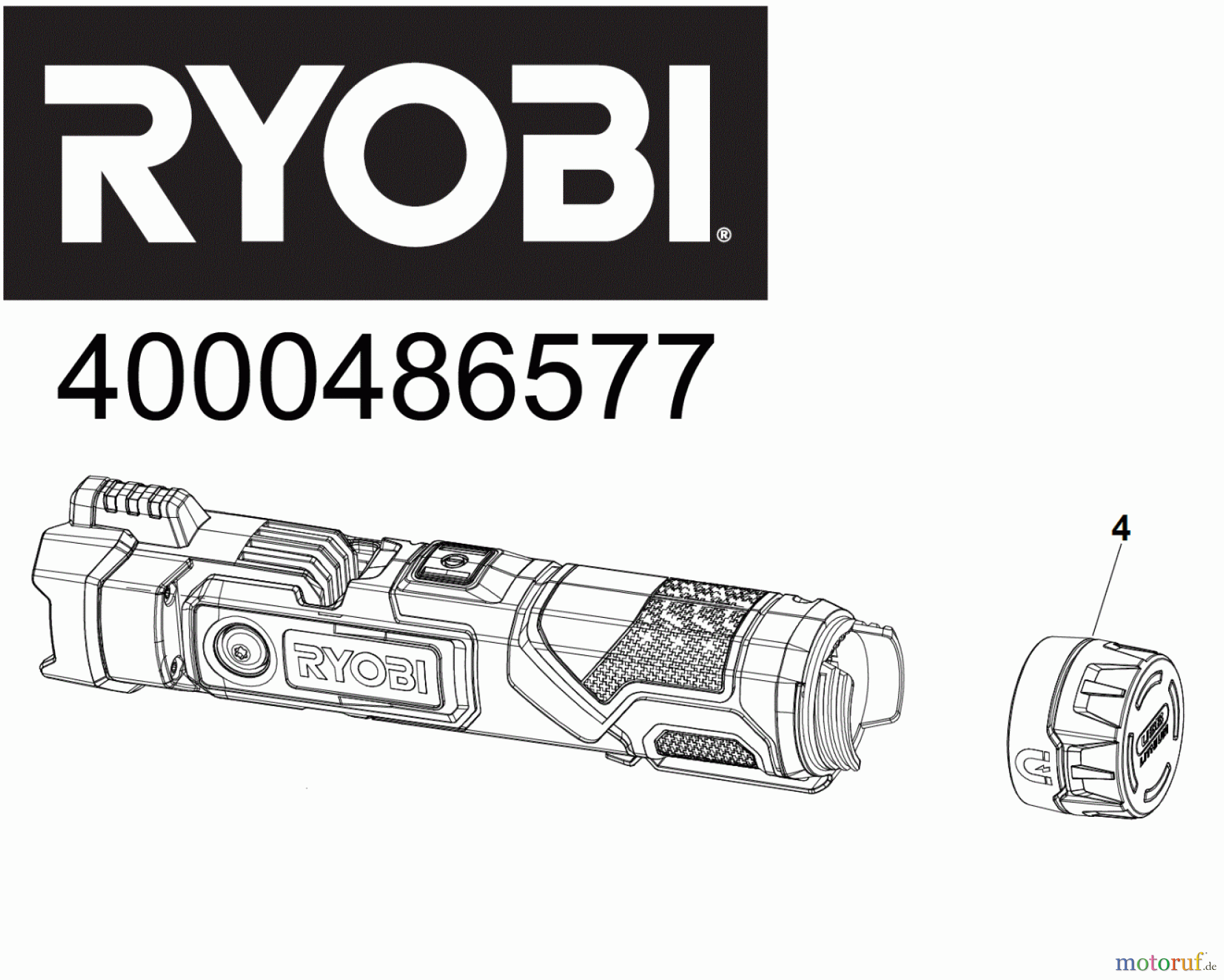  Ryobi Lampen RLP4-120G