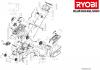 Ryobi Akku Listas de piezas de repuesto y dibujos RLM36X46L50HI