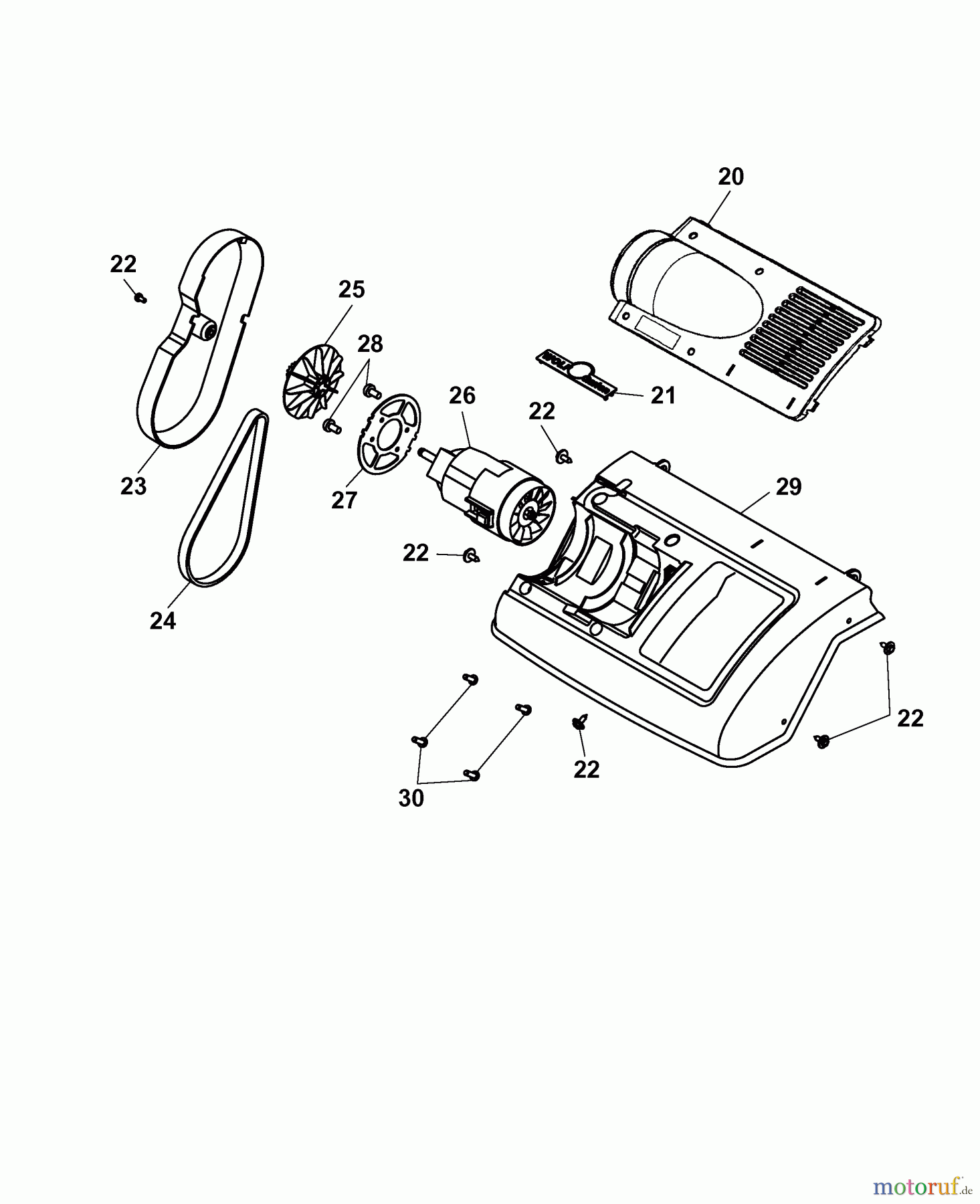  Wolf-Garten Rasenlüfter UL 33 E 3620003 Serie D  (2007) Elektromotor, Keilriemen