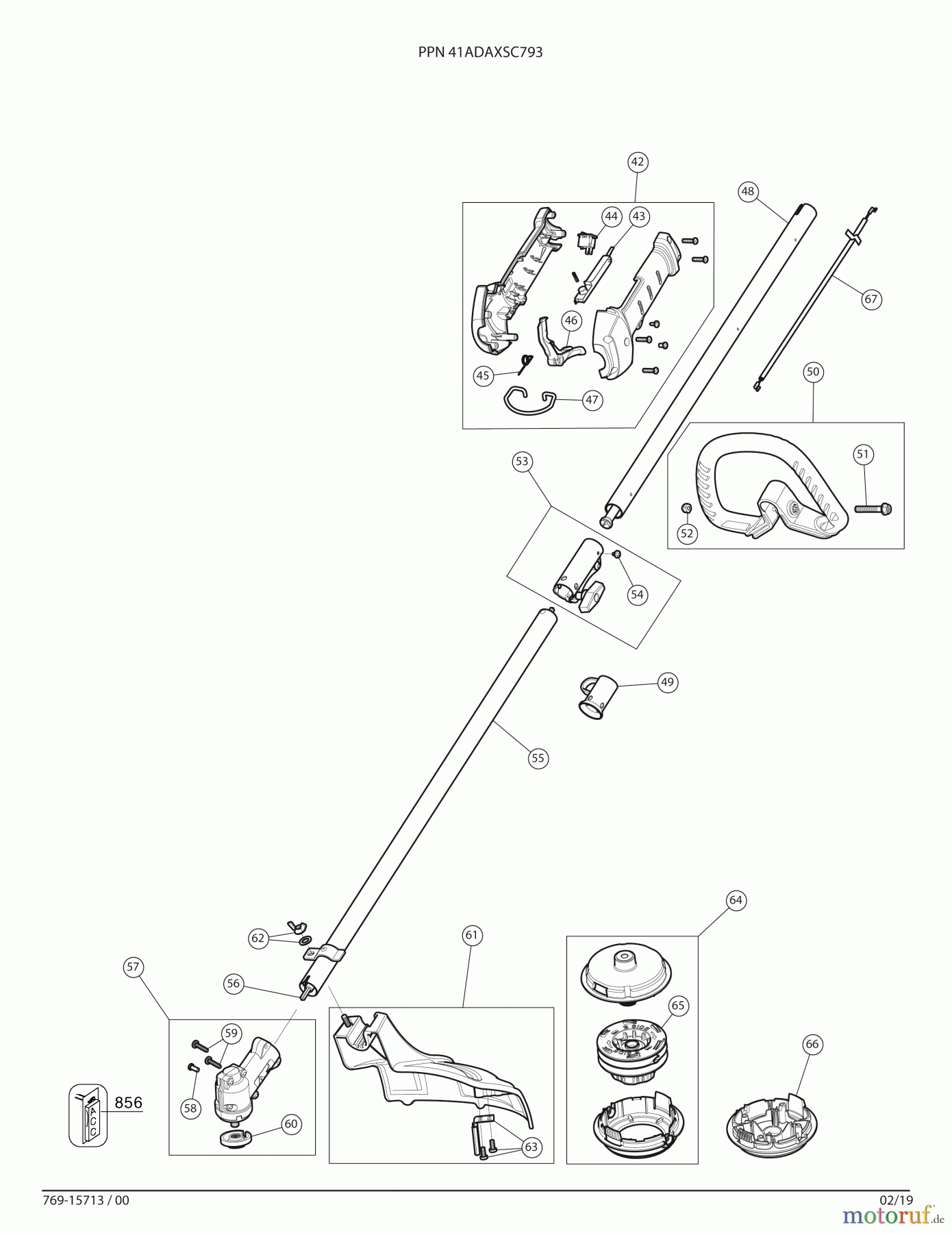  CRAFTSMAN Divers RASENTRIMMER CMXGTAMDAXSC Seite 2