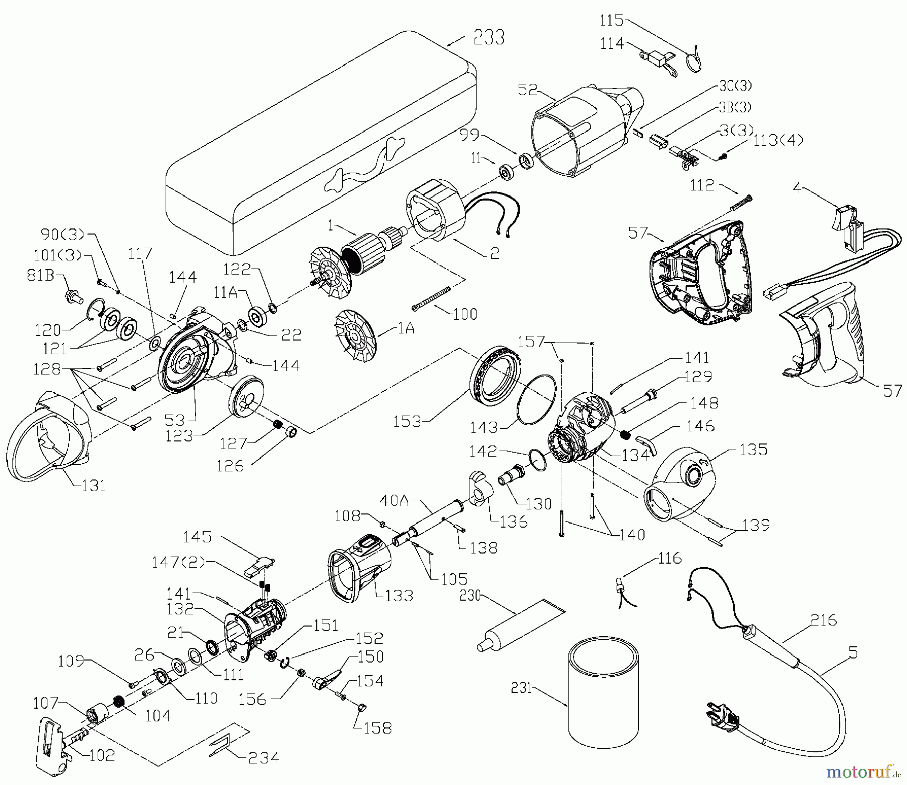  PORTER CABLE Divers TIGER SAW 9750 Seite 1