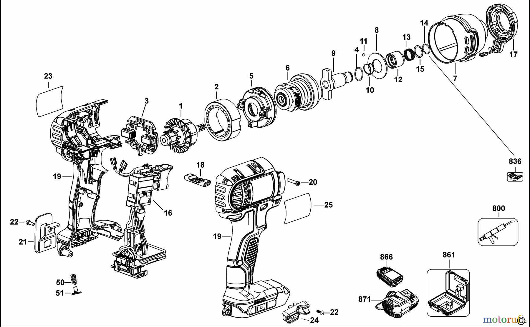  DEWALT SCHRAUBER Schlagschrauber SCHLAGSCHRAUBER DCF885 Seite 1