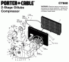 PORTER CABLE A 7.0HP 80G VS OL 2STG 24 C7550 Ersatzteile Seite 1