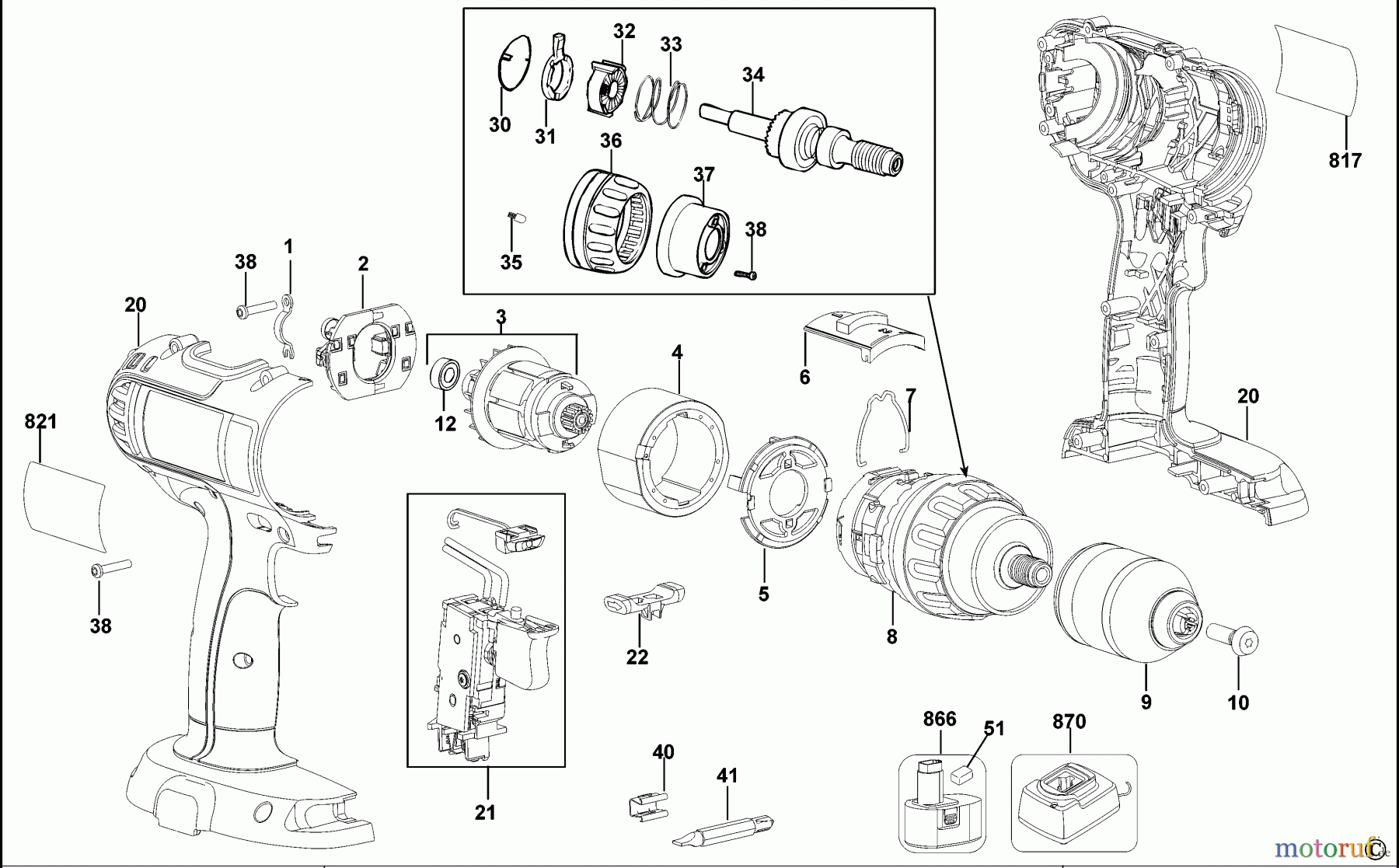  BTI Divers AKKU-BOHRMASCHINE 37637 Seite 1