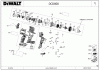 DEWALT CDLS DRILLS 18V BOHRER/ANTRIEB DCD800E1T Ersatzteile Seite 1