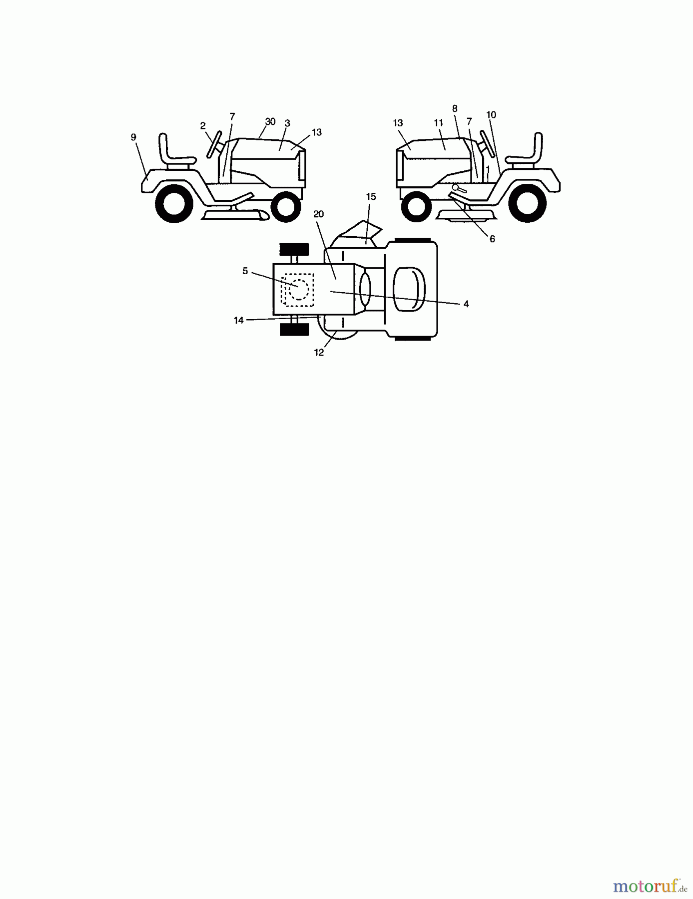  CRAFTSMAN Divers RASENTRAKTOR 917.272462 Seite 7