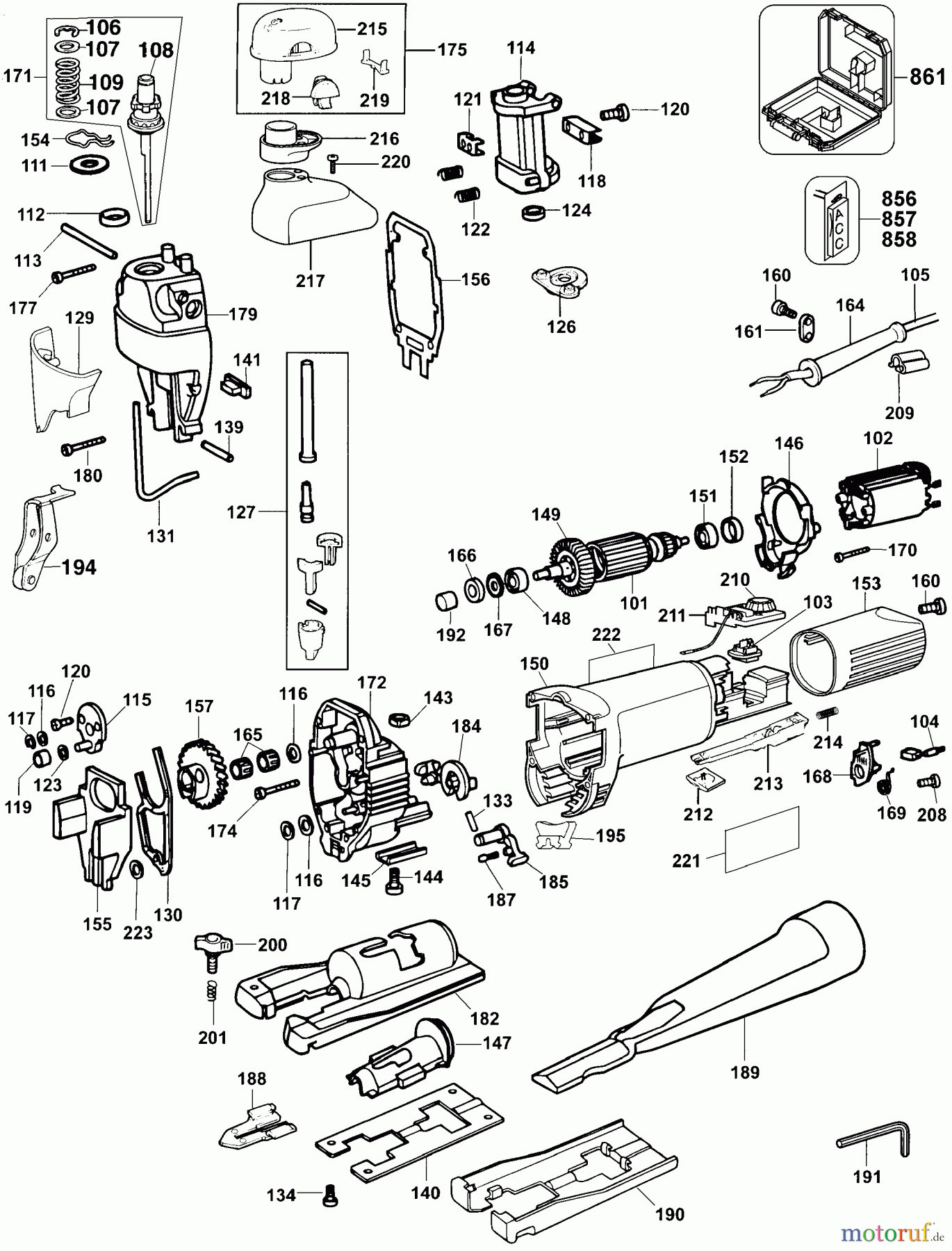  DEWALT Divers STICHSÄGE ST74EC Seite 1