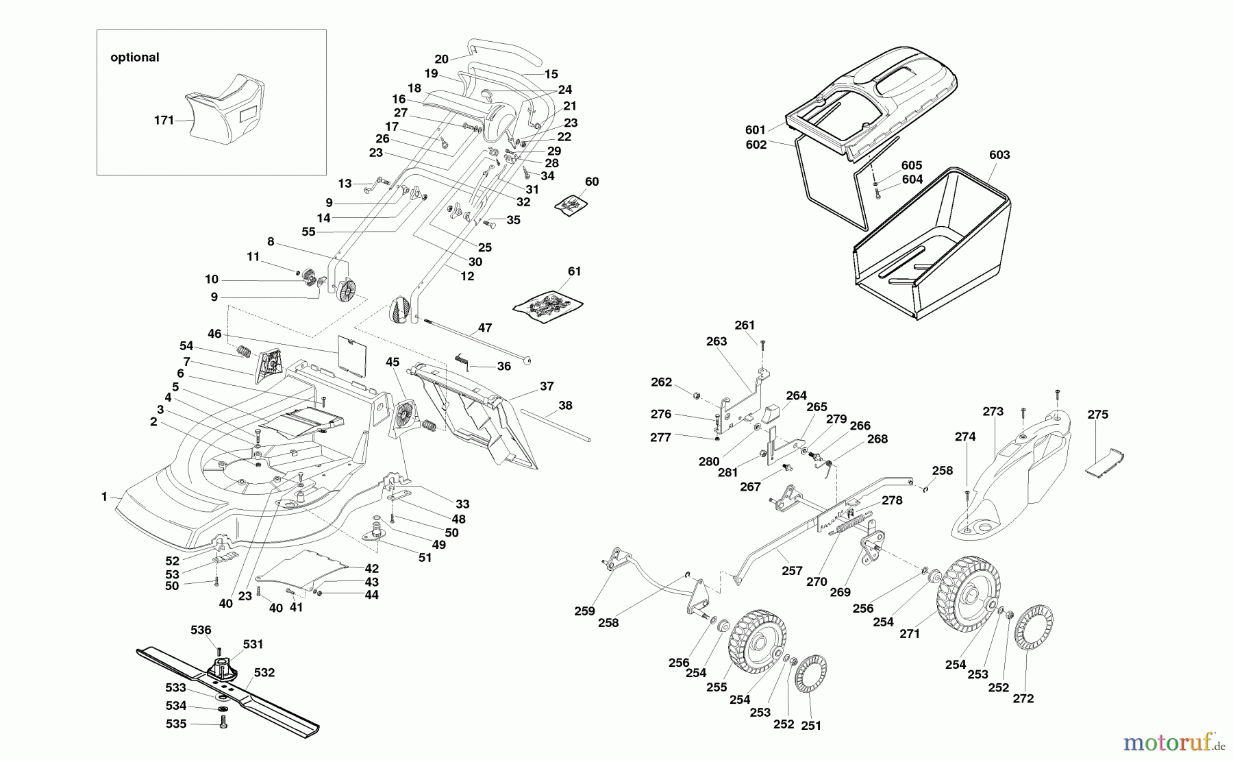 Dolmar Rasenmäher Benzin PM-4850 PM-4850 (2006) 9  PM-4850 (2006)