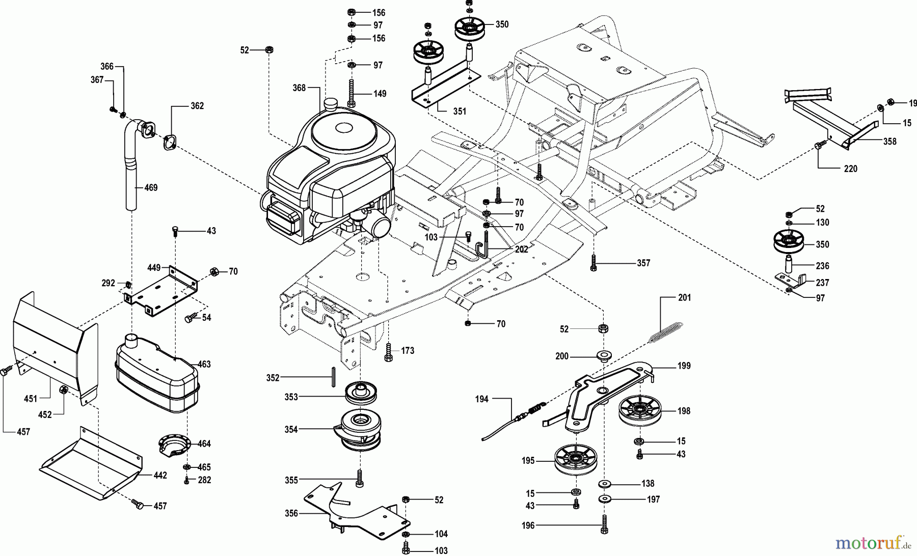 Dolmar Rasentraktoren TM-102.13 TM-102.13 (2004) 5 MOTOR
