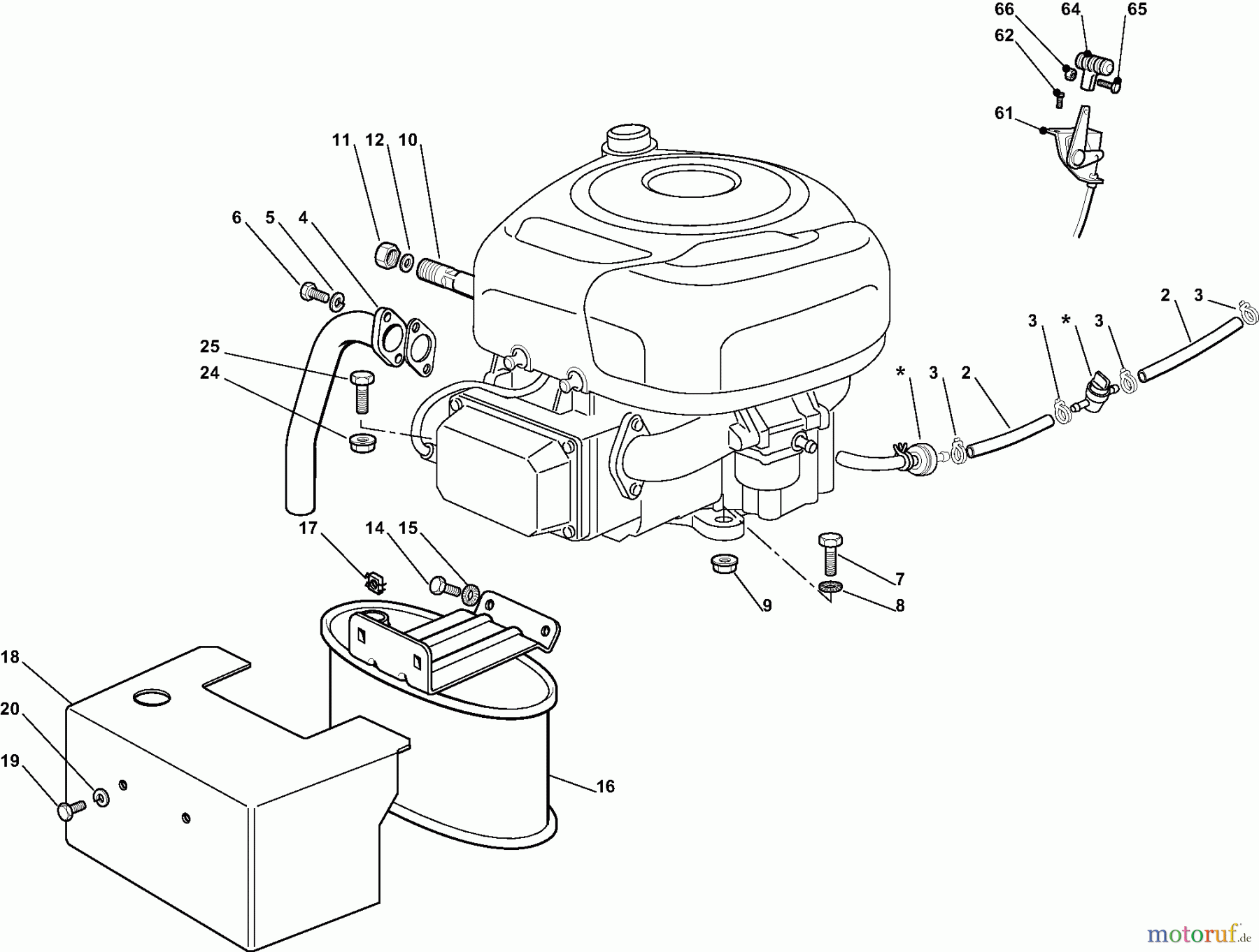  Dolmar Rasentraktoren TM9214H TM-92.14 H (2010) 5  Motor