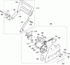 Dolmar Benzin Kettensäge PS-540 (USA) Ersatzteile 6  Kettenbremse, Handschutz