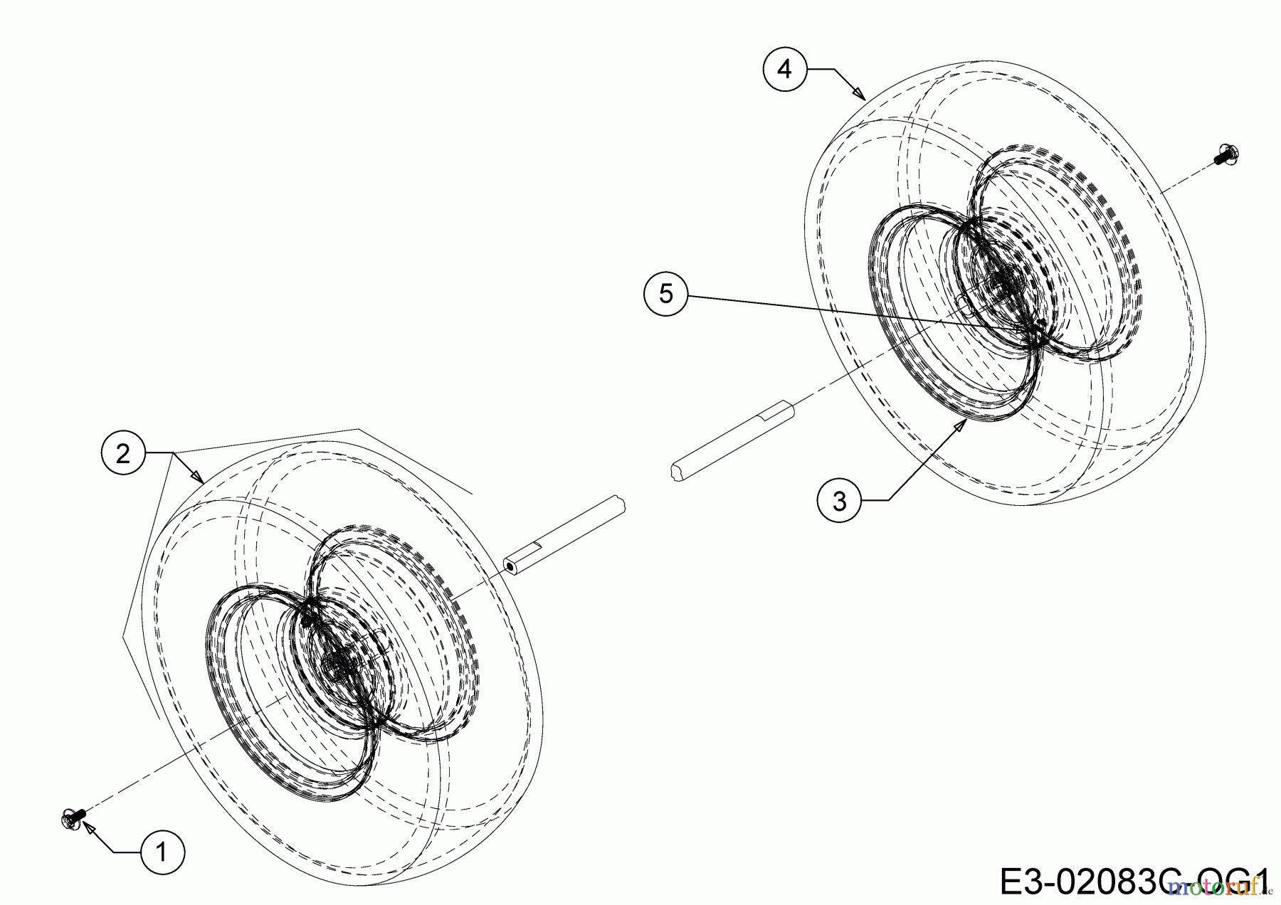  Hanseatic Rasentraktoren 92-116 T 13A2763E621  (2020) Räder hinten 18x6.5