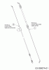 Black-Line BL 3546 S 12C-TF5B683 (2020) Listas de piezas de repuesto y dibujos Control cable brake, Control cable