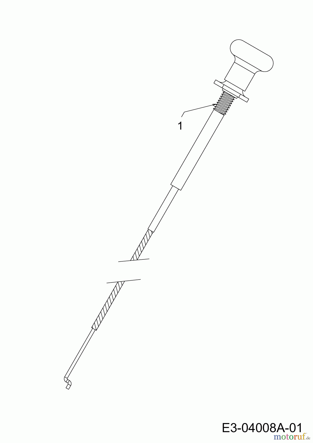  Helington Rasentraktoren H 92 H 13A871KE686  (2020) Chokezug