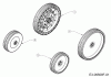 Black-Line BL 3546 S 12C-TF5B683 (2020) Listas de piezas de repuesto y dibujos Wheels