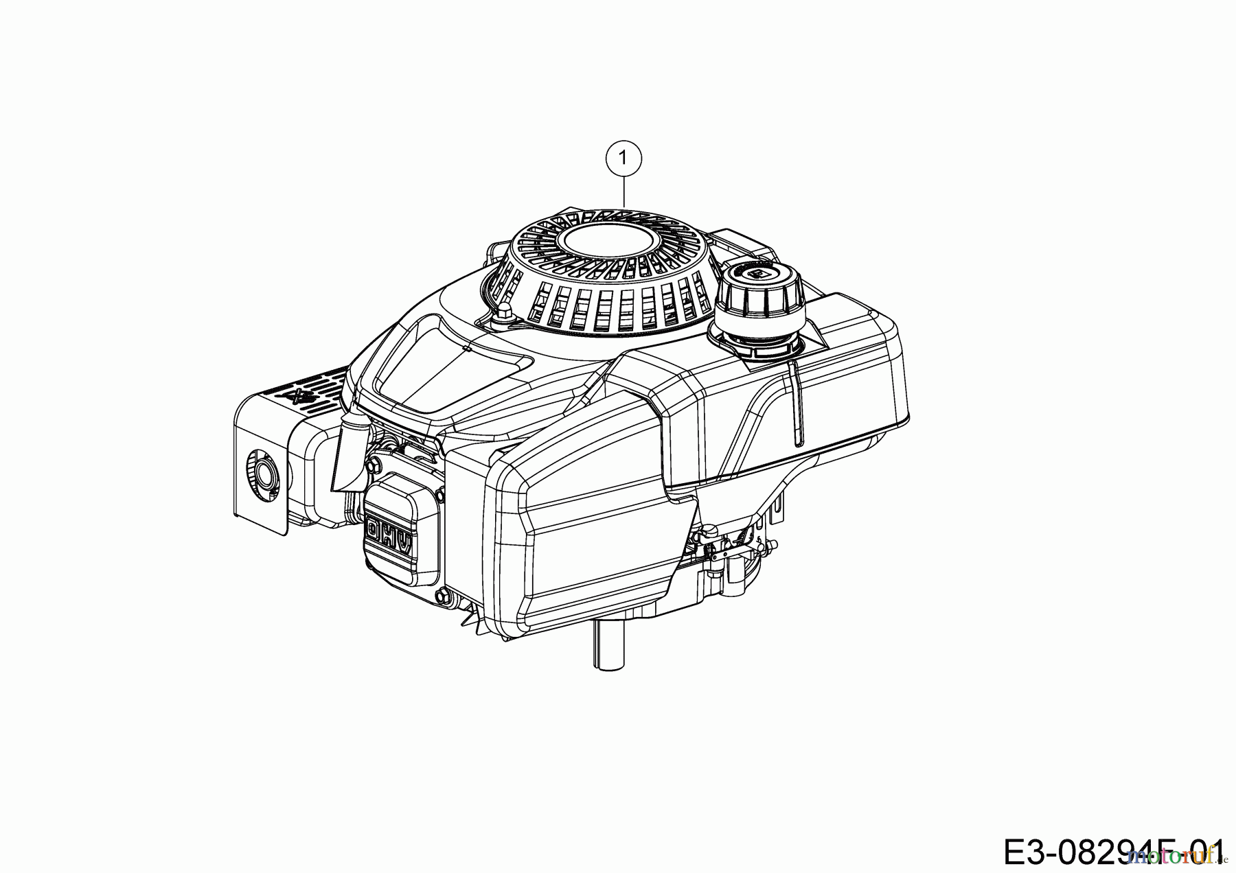  MTD Rasentraktoren Minirider 60 SDE 13BA26JC600 (2022) Motor