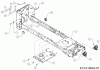 Cub Cadet XT2 PS117 13CGA1CT603 (2021) Listas de piezas de repuesto y dibujos Frame