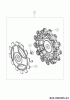 Robomow RK1000 22AKFAFB619 (2023) Listas de piezas de repuesto y dibujos Wheels, hubcaps