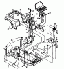 Gutbrod ASB 90-10 04015.01 (1991) Listas de piezas de repuesto y dibujos Frame, Seat, Fender
