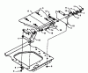 Brill Rasentraktoren 102/16 RTH 136T767N629 (1996) Ersatzteile Sitzträger
