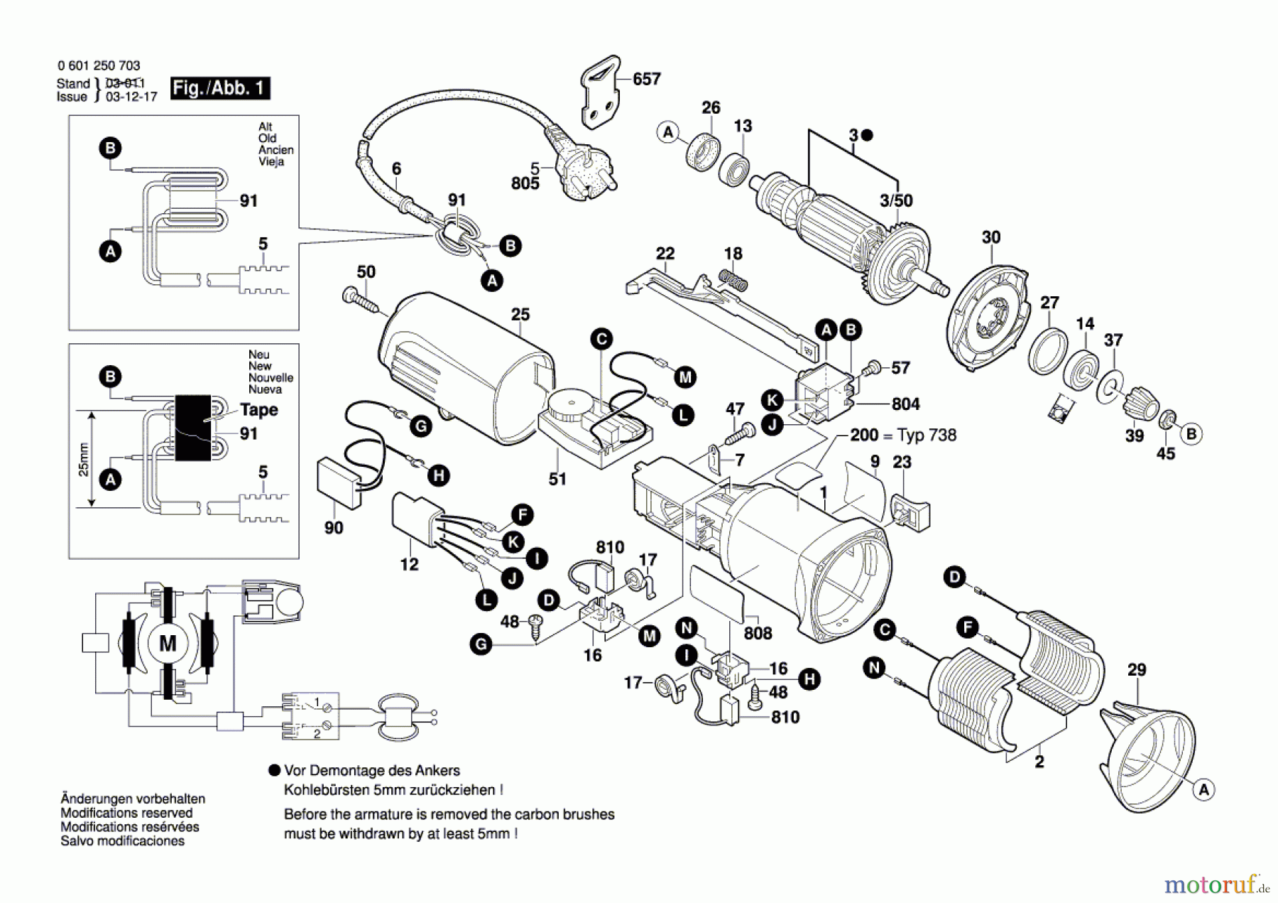  Bosch Werkzeug Exzenterschleifer GEX 150 TURBO Seite 1