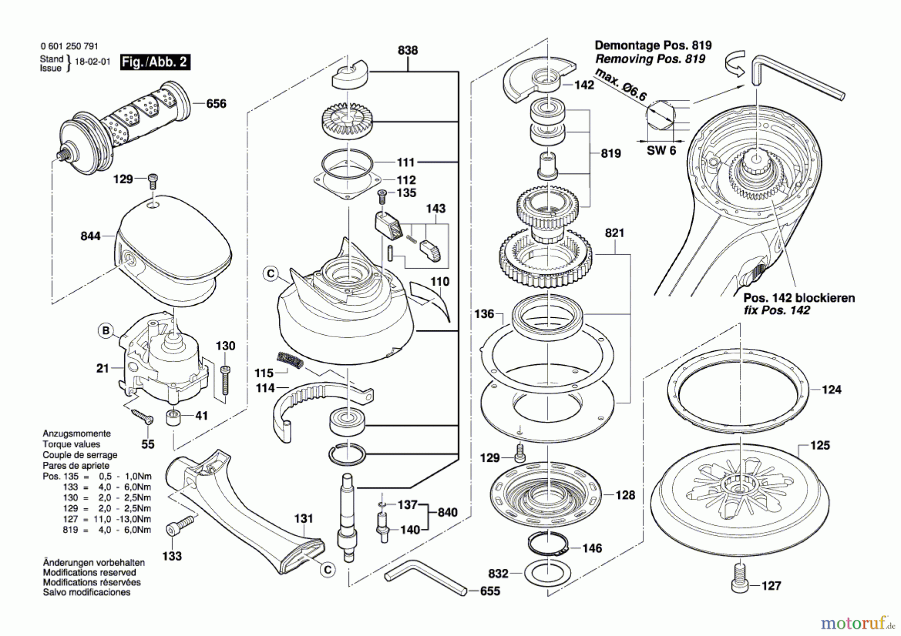  Bosch Werkzeug Exzenterschleifer GEX 150 TURBO Seite 2