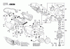 Bosch Winkelschleifer GWS 24-180 JB Ersatzteile Seite 1