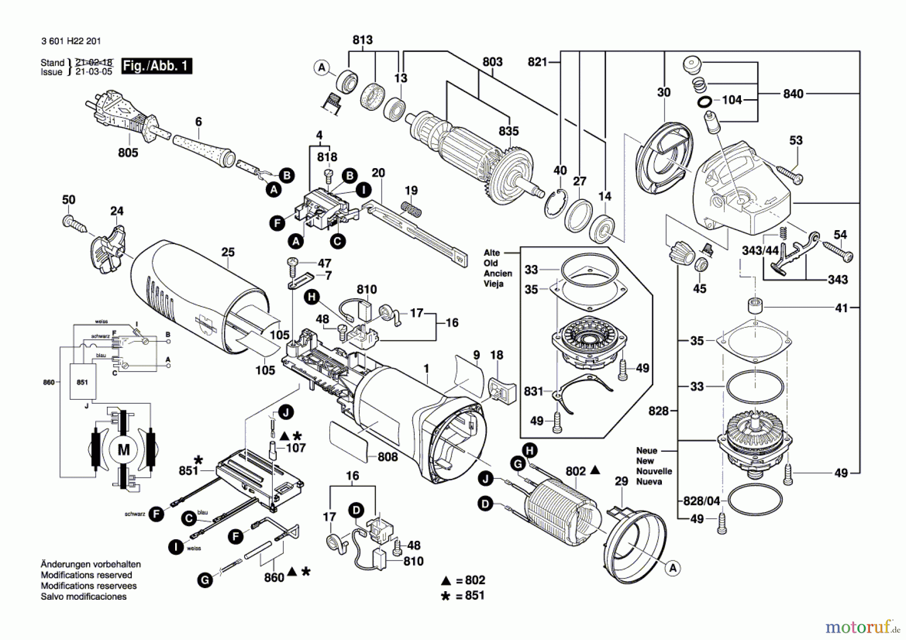  Bosch Werkzeug Winkelschleifer EWS 125-S Seite 1