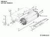 MTD Zubehör Frontkehrmaschine KM 650 S für 550-750 00298.01 (1994) Ersatzteile Kehrwalze, Stützrad