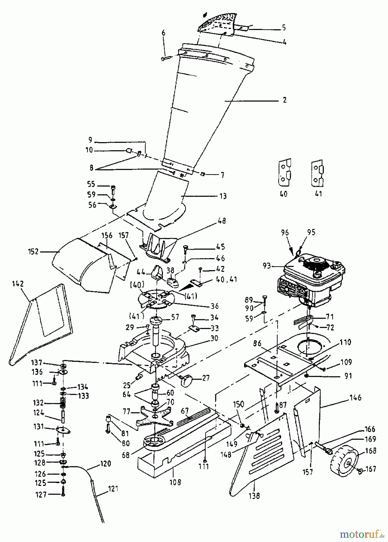  Green Mill Häcksler BM 300 B GOLDEN STAR 24A-7332654  (1999) Grundgerät
