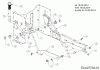 Troy-Bilt Horse XP 46 13WX79KT066 (2014) Listas de piezas de repuesto y dibujos Deck lift from 19.05.2014