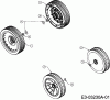 MTD SP 48 KM 12A-167D641 (2007) Spareparts Wheels