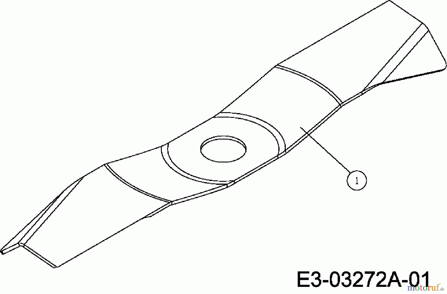 Garda Elektromäher GER 400 18D-N4S-666  (2009) Messer
