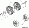 Mac Allister MBR 16053 PRO 12A-98EQ668 (2011) Spareparts Wheels