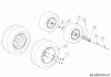 Cub Cadet Tank S 53AY8DU6603 (2010) Ersatzteile Räder 16x6.50-8; 24x12x12