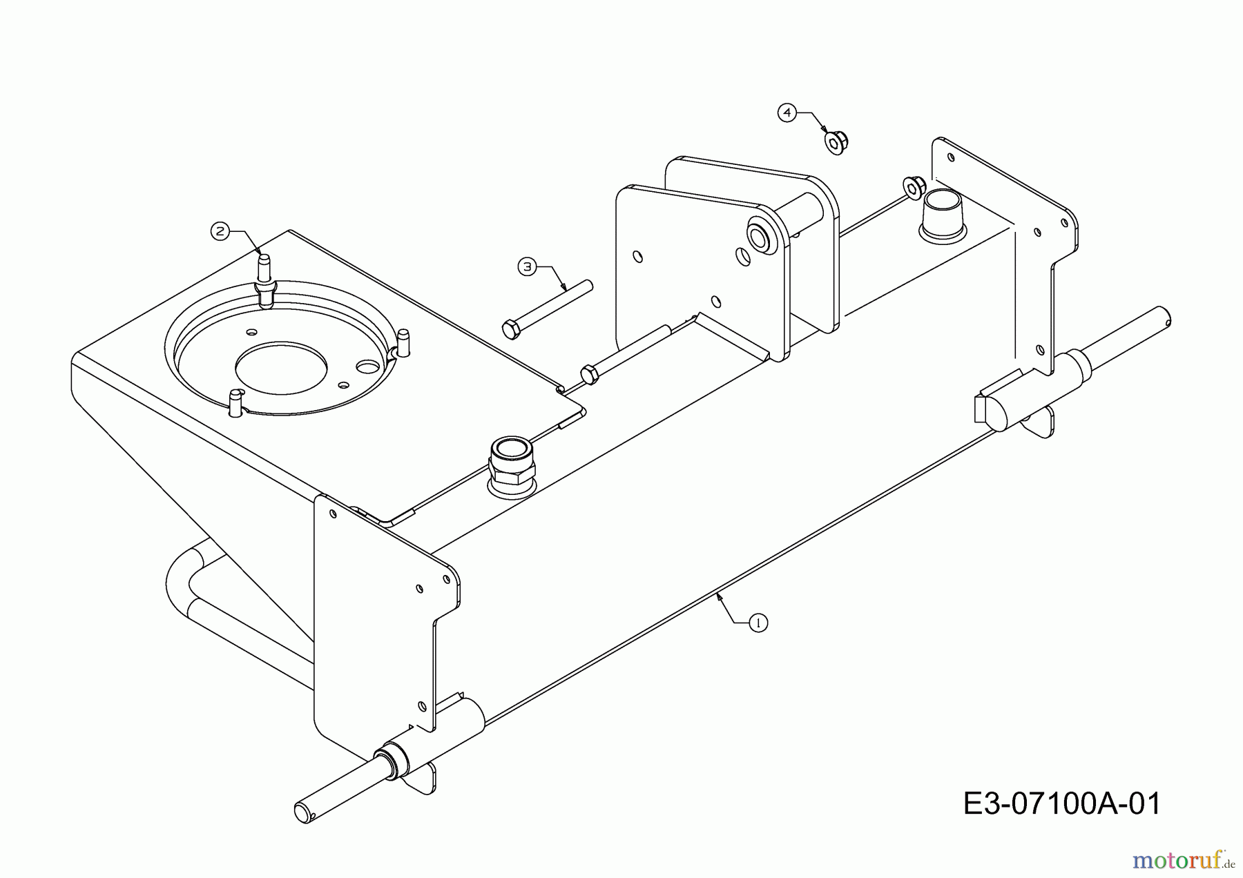  MTD Holzspalter LS 550 24AF550C678  (2012) Öltank