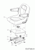 Cub Cadet GTX 2100 14A-3GE-603 (2016) Ersatzteile Sitz